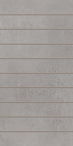 Декор Мирабо Чипсет серый матовый обрезной 30x60