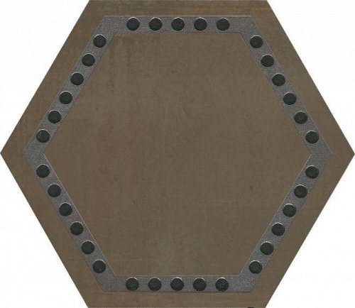 Декор Раваль напольный коричневый 29x33,4