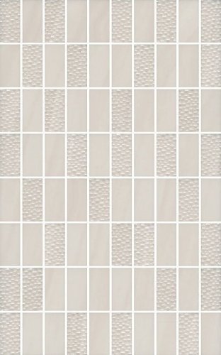 Декор Сияние Мозаичный светлый 25x40