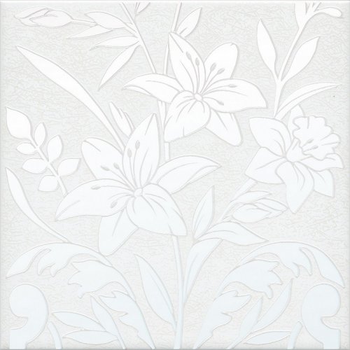 HGD/A567/5155 Барберино 3 белый глянцевый 20x20x0,69 декор