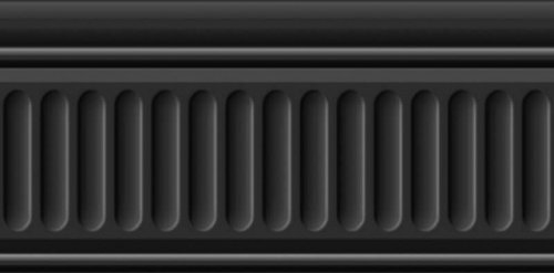 19049/3F Бланше черный структурированный 20*9.9 бордюр