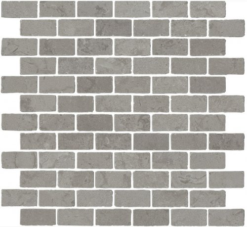 MBD009 Про Лаймстоун Антика 1 мозаичный серый матовый 32х30х0,9 декор ( гранит)