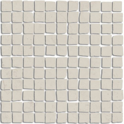 MBS006 Про Лаймстоун Спакко мозаичный бежевый светлый матовый 20х20х0,9 декор (гранит)