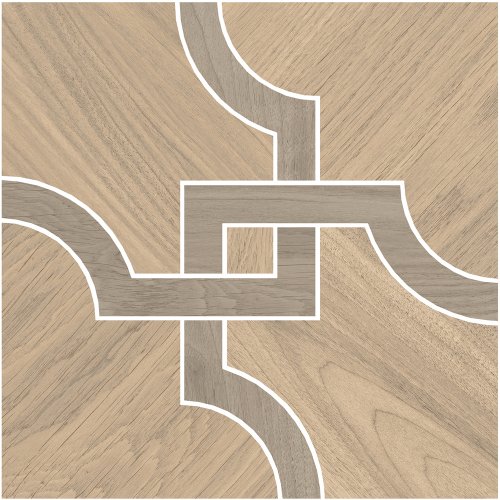 Декор Монтиони наборный матовый 3 30x30