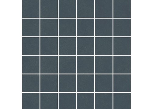 Декор Про Чементо мозаичный синий тёмный матовый 30x30x0,9