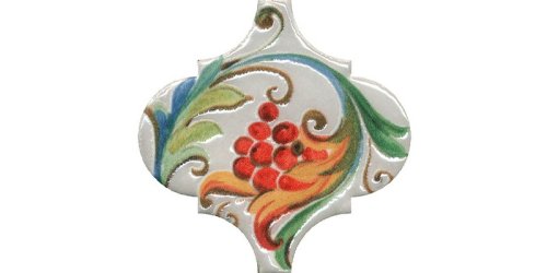 Декор Арабески Тоскана 8 глянцевый 6,5x6,5x0,7