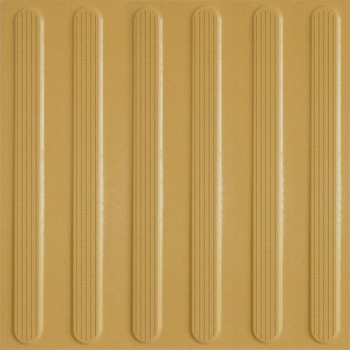 ANL151 30x30x15 Тактильный рект. (Керамический гранит) линии_жёлтый