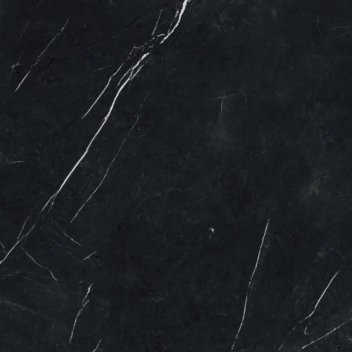 Forte Dei Marmi Elegant Black Mat Rett  80×80
