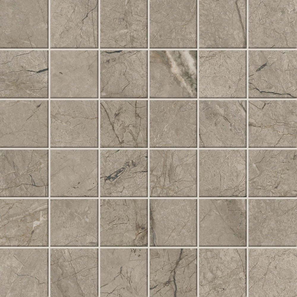 Forte Dei Marmi Mystic Grey Mosaic Lap  30×30