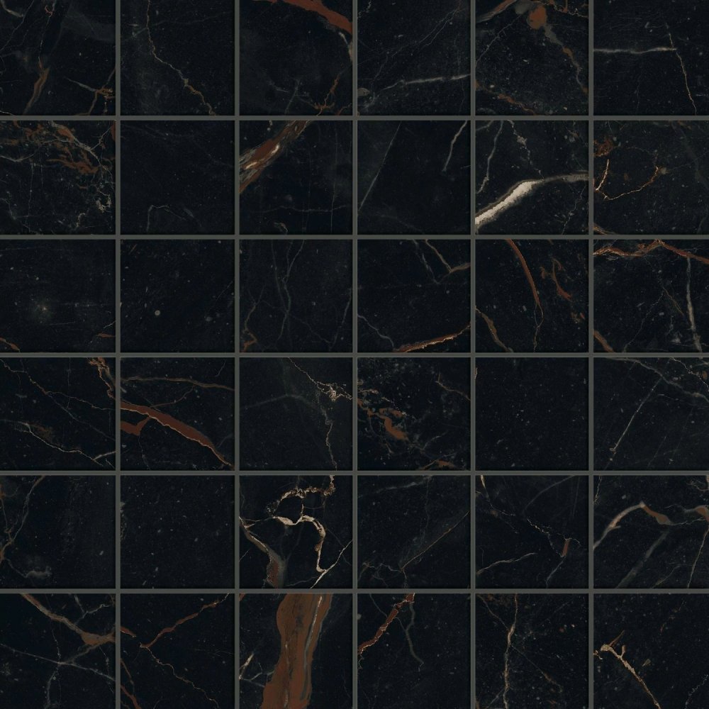 Forte Dei Marmi Ombra di Caravaggio Mosaic Lap  30×30