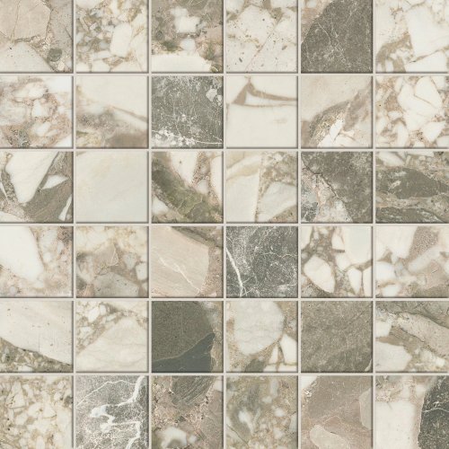 Forte Dei Marmi Ceppo Apuano Cream Mosaic Lap  30×30