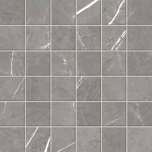 Forte Dei Marmi Elegant Grey Mosaic Cer  30×30