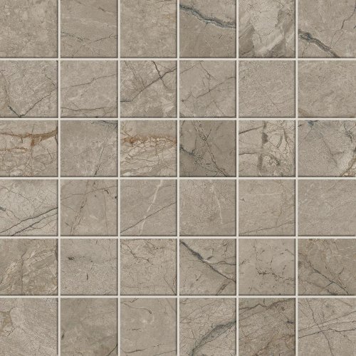 Forte Dei Marmi Mystic Grey Mosaic Cer  30×30