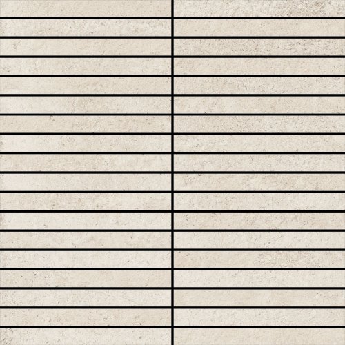 Eternum Snow Mosaico Strip  30×30