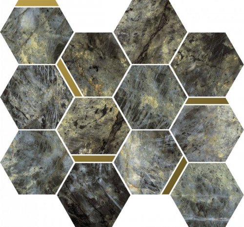 Stellaris Madagascar Dark Mosaico Chic  28.3×32.8