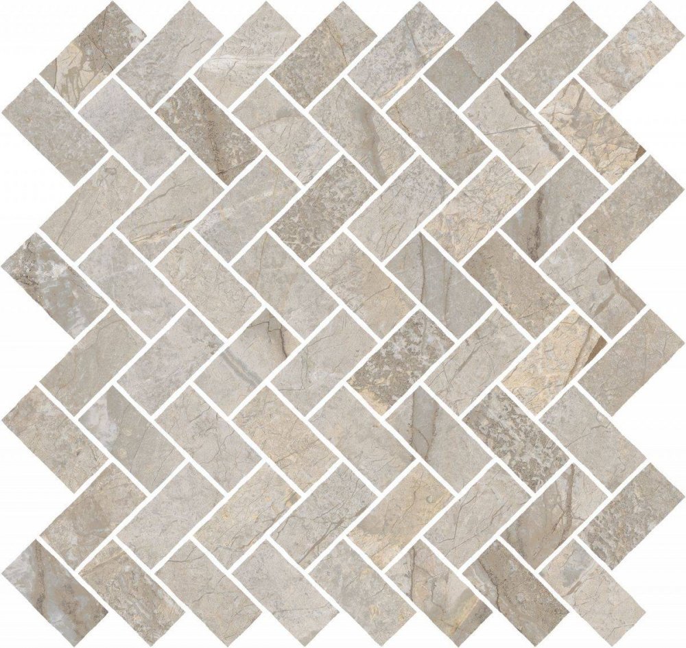 Stellaris Elegant Silver Mosaico Cross  31.5×29.7