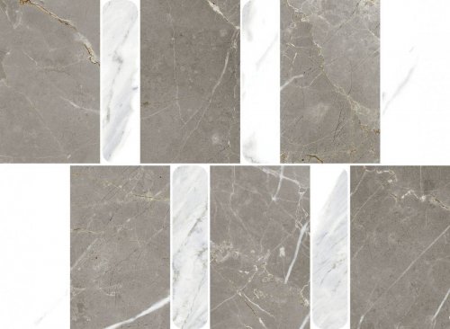 Stellaris Grey Mosaico Argan  36.8×26.9