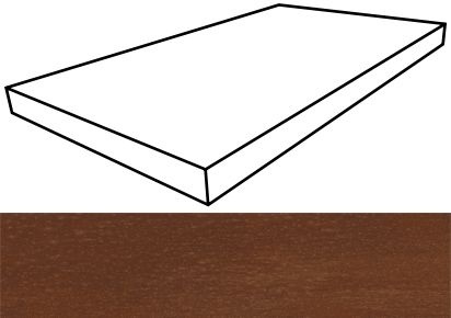 Surface Scalino Ang Sx Corten Nat Rett 33x120