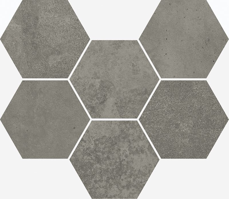 Terraviva Mosaico Hexagon Dark 25x29
