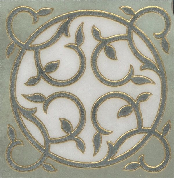 Декор Джардини Вставка лаппатированный 15x15 OS\A90\SG1609L