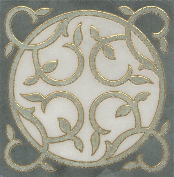 Декор Джардини Вставка лаппатированный 15x15 OS\B90\SG1609L