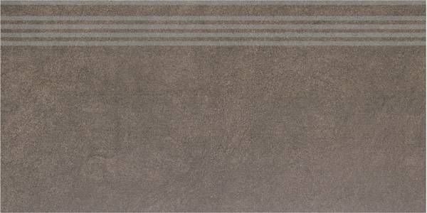 Ступень Королевская Дорога Коричневый Обрезной 9мм  30×60