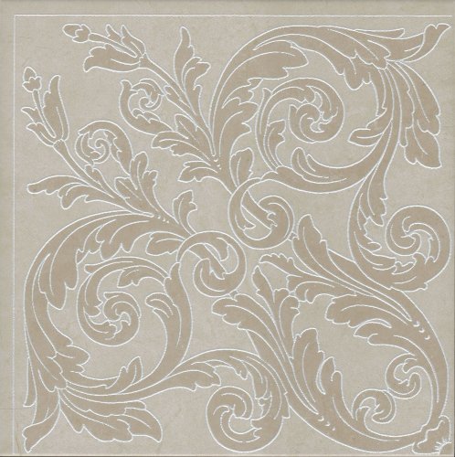 Декор Монсанту Бежевый Светлый 40,2х40,2