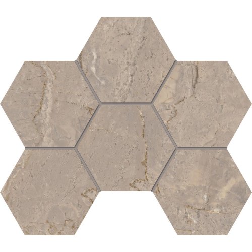 Мозаика BR02 Hexagon 25x28,5 непол.
