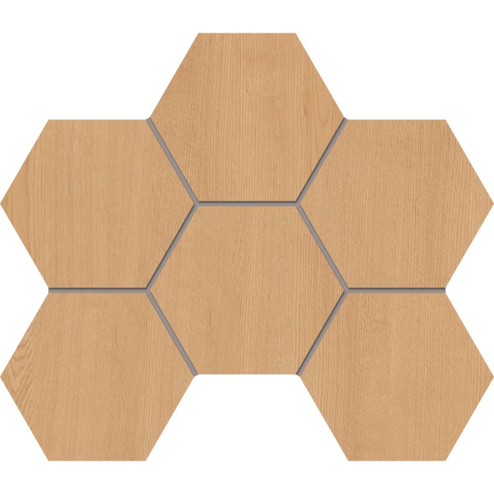 Мозаика CW04 Hexagon 25x28,5 непол.