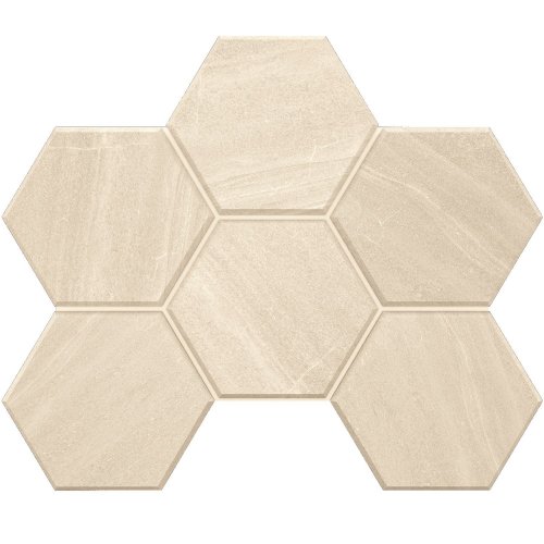 Мозаика GB01 Hexagon 25x28,5 непол.