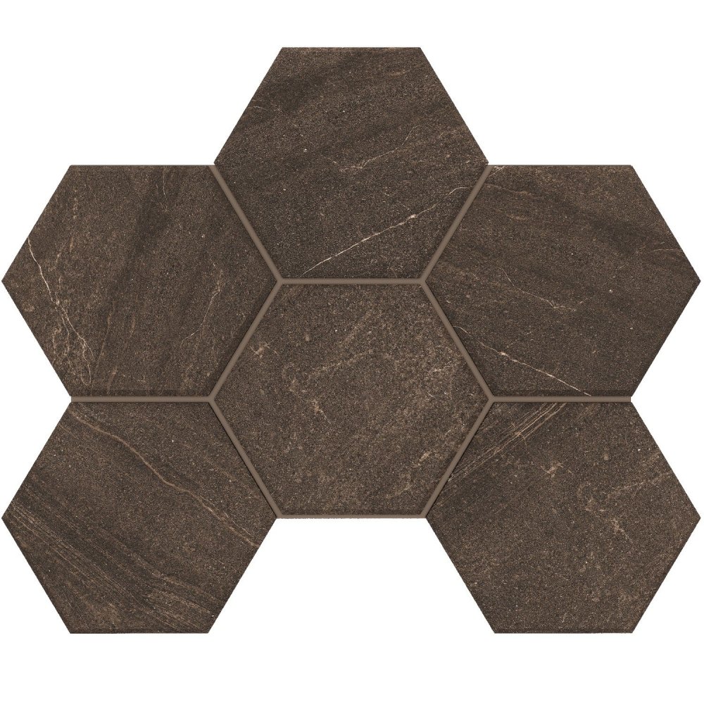 Мозаика GB04 Hexagon 25x28,5 непол.