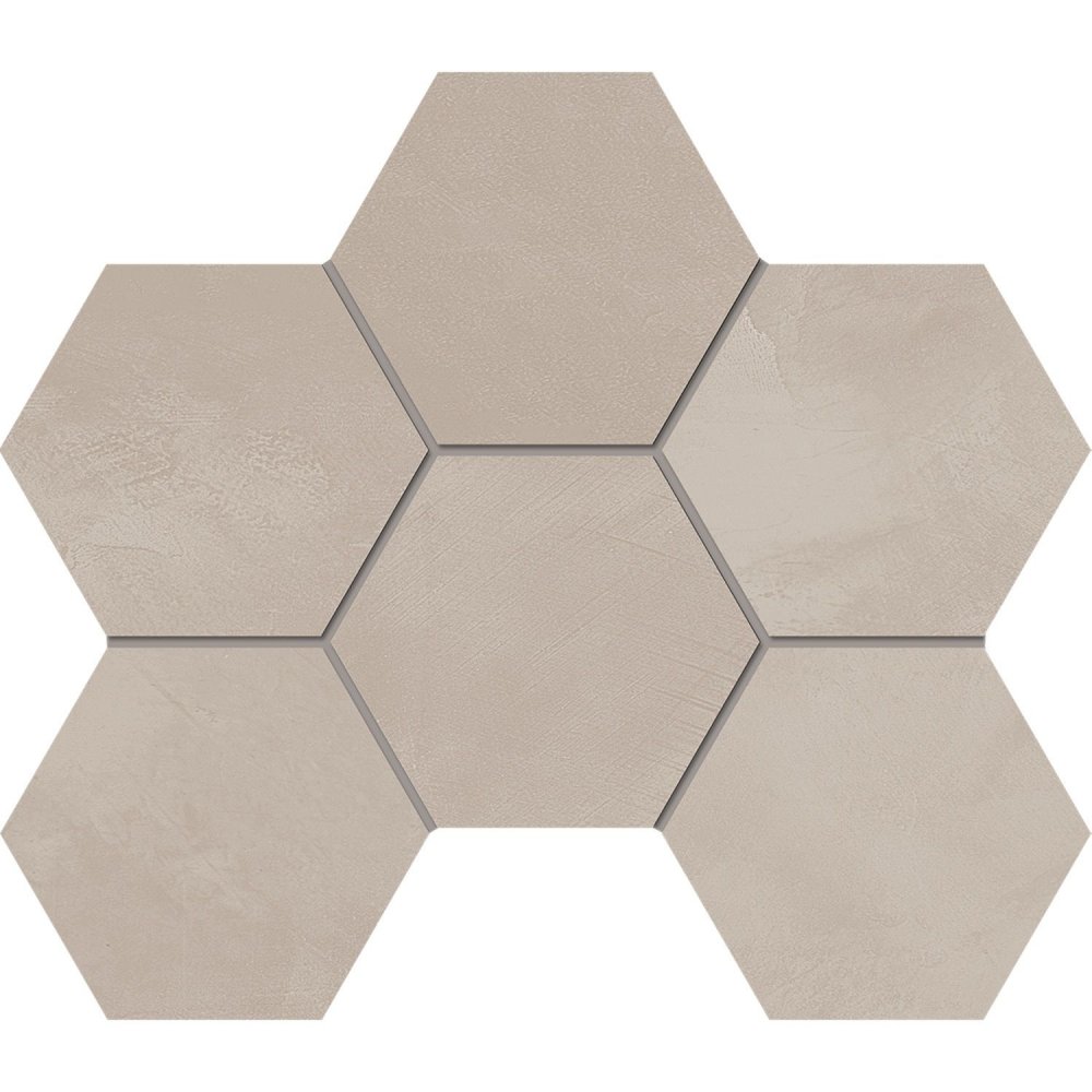 Мозаика GF02 Hexagon 25x28,5 непол.