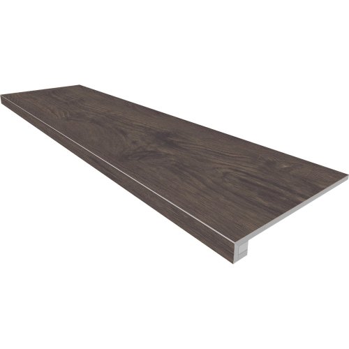 Комплект (Ступень SI04 (33x120) непол. (прямоугол. бортик) без насечек + Подступенок (14,5x120))